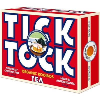 Tick Tock - Rooibos Tea (80 bags) - Watson & Pratt's